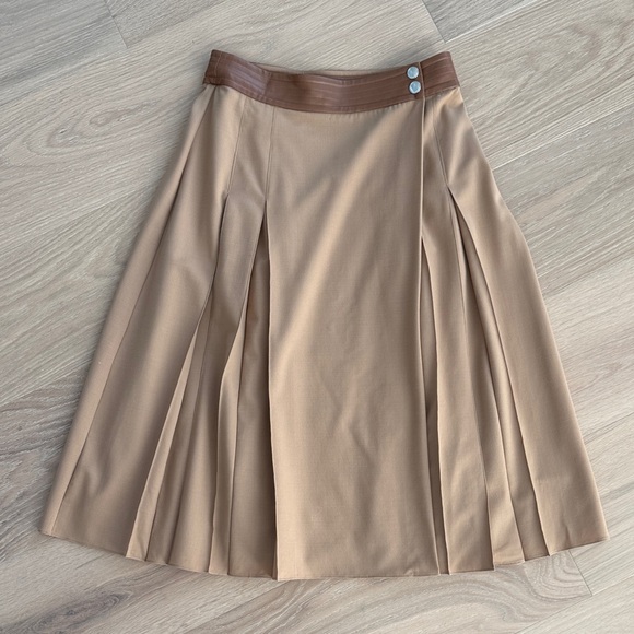 Lilysilk Dresses & Skirts - Merino Wool Wrap Midi Skirt